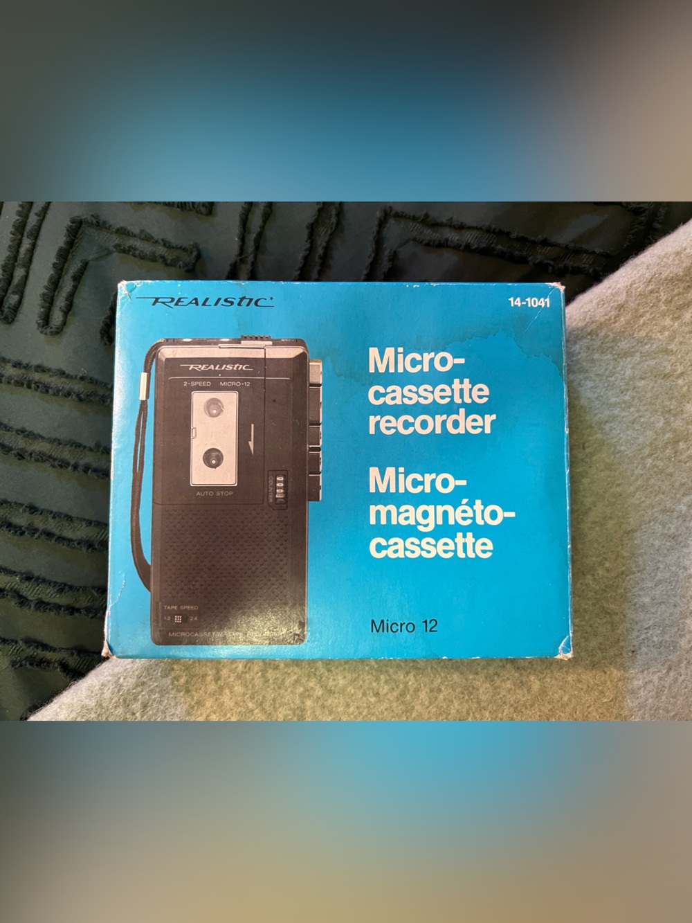 Vintage Microcassette Recorder